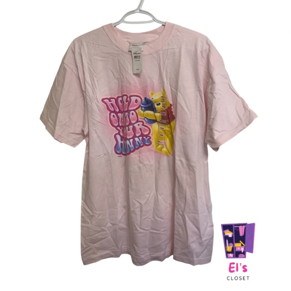 Women’s VTG Disney Winnie The Pooh Short Sleeve T-Shirt Size Large